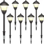 set of pathway lights we installed for a client in Palm Coast