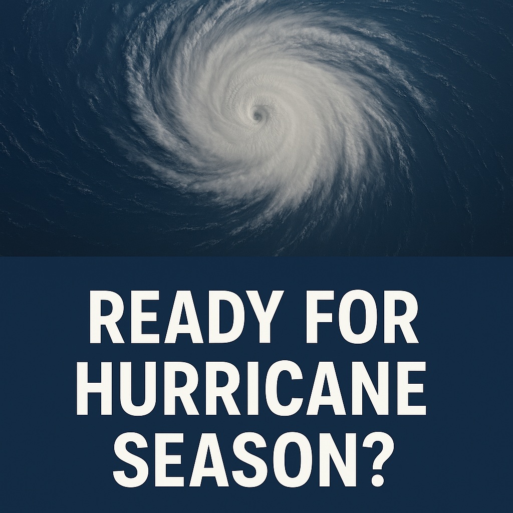 image of a hurricane targeting Bunnell, FL asking if residents are ready